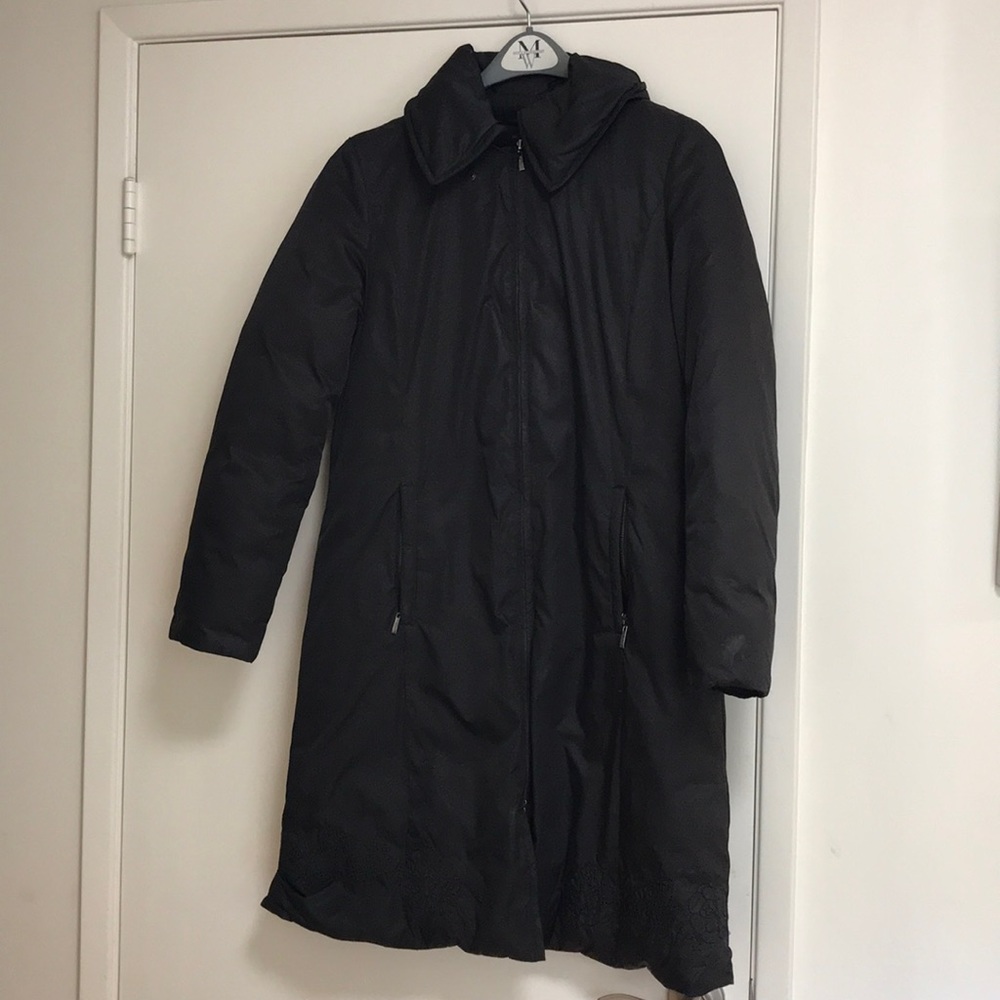 Long down coat